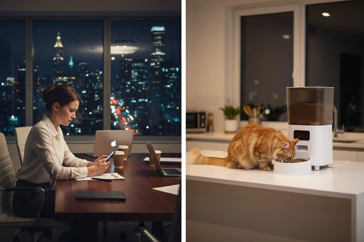 Gamelle Automatique Chat avec Caméra